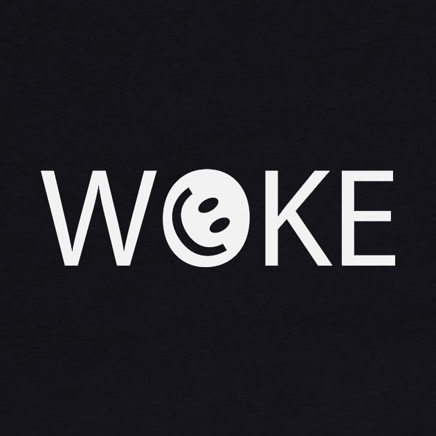 Woke being woke artistic design by DinaShalash